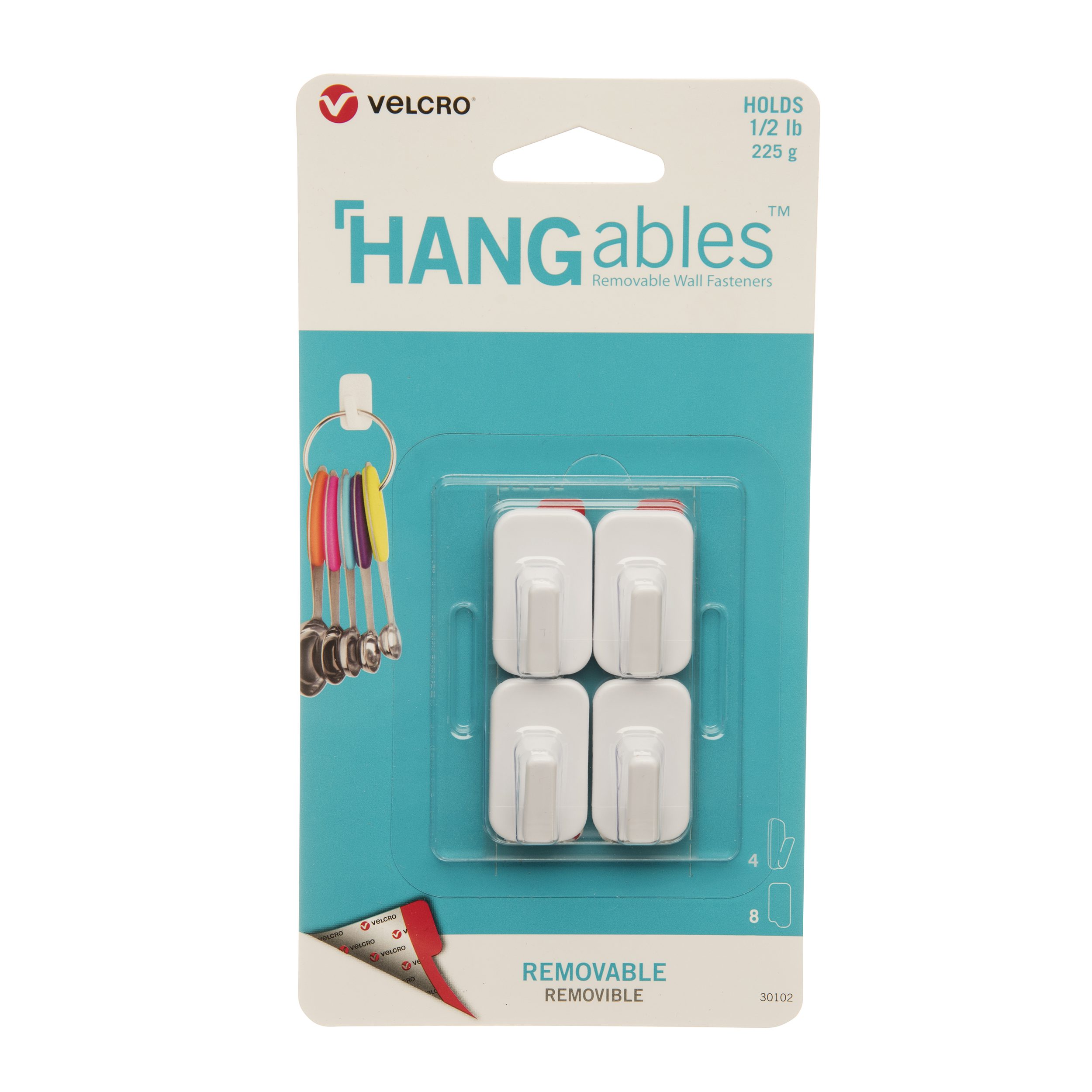 Velcro Brand Hangables Removable Or Permanent Wall Fasterners