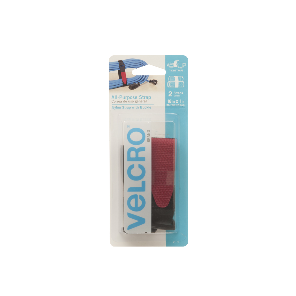VELCRO® Brand Strap with Non-Slip Neoprene, 10 Pack