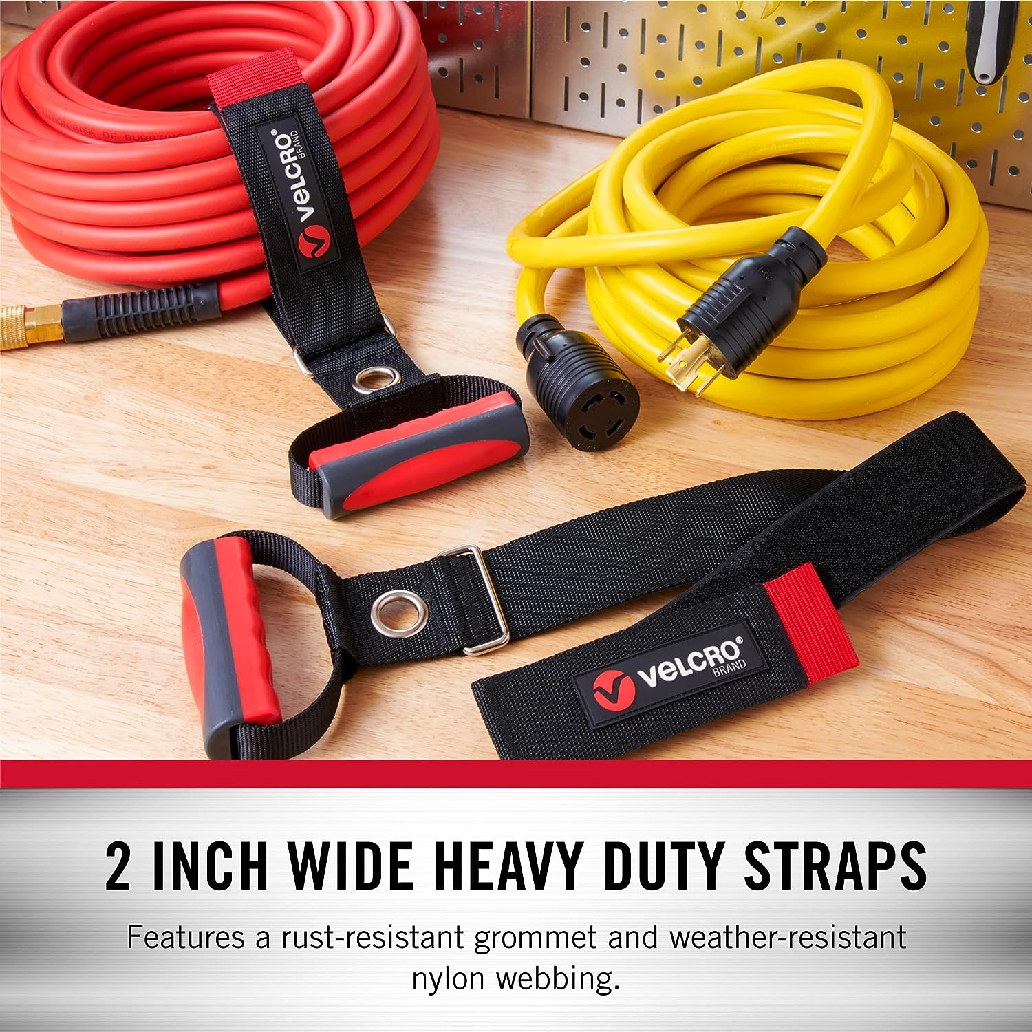 VELCRO® Brand EASY-HANG™ Extension Cord Straps
